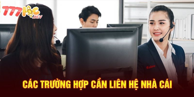 Khái niệm liên lạc với nhà cái 777LOC 