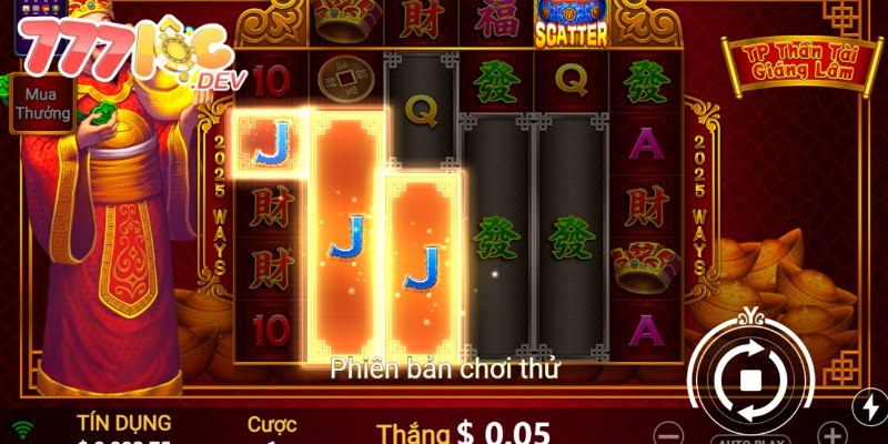 Khám phá mức giải thưởng lớn trong game slot Thần Tài